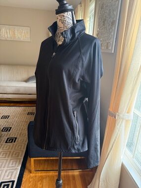 RBX Black Women's Zip-Up Bombers Jacket